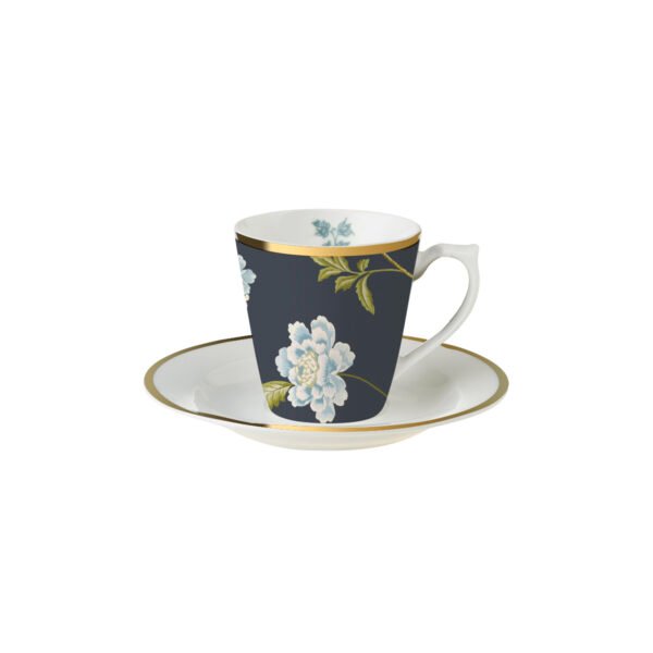 Heritage Collection Espresso Cup&Saucer Midnight Uni