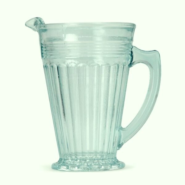 Seaspray Pressed Glass Jug