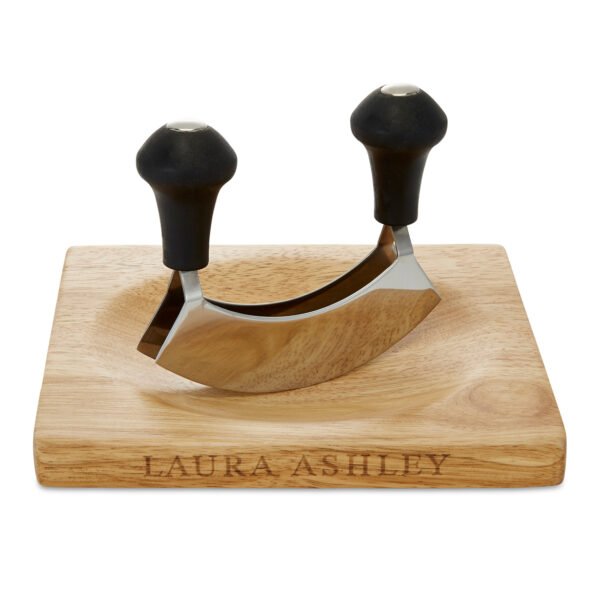 Mezzaluna Herb Cutter and Board