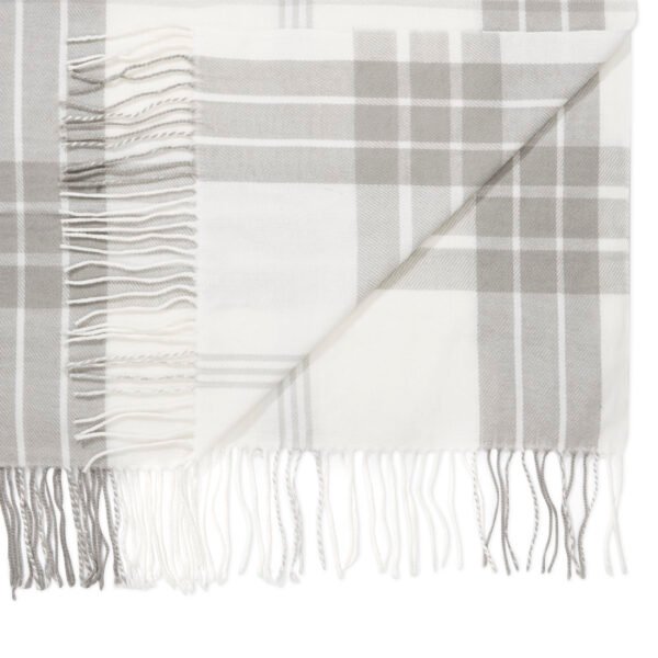 Otto Steel Check Throw