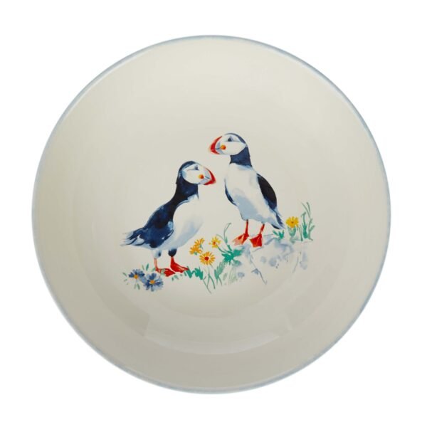 Puffin Ceramic Serving Bowl