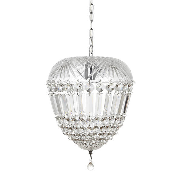 Somerwille 3 Glass Chandelier