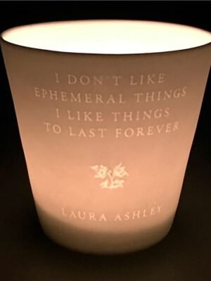 Blue China Collection Tealight Holder 8cm