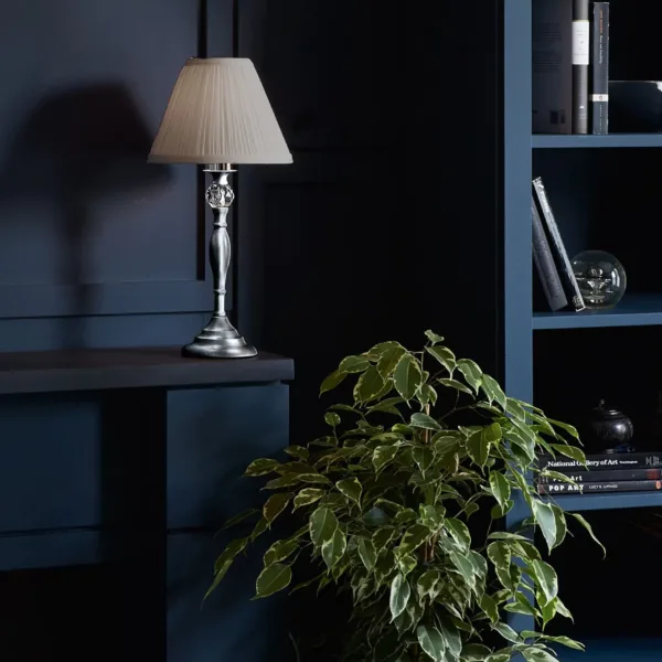 Ellis Satin Painted Spindle Table Lamp