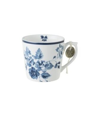 Blue China Collection Mug China Rose