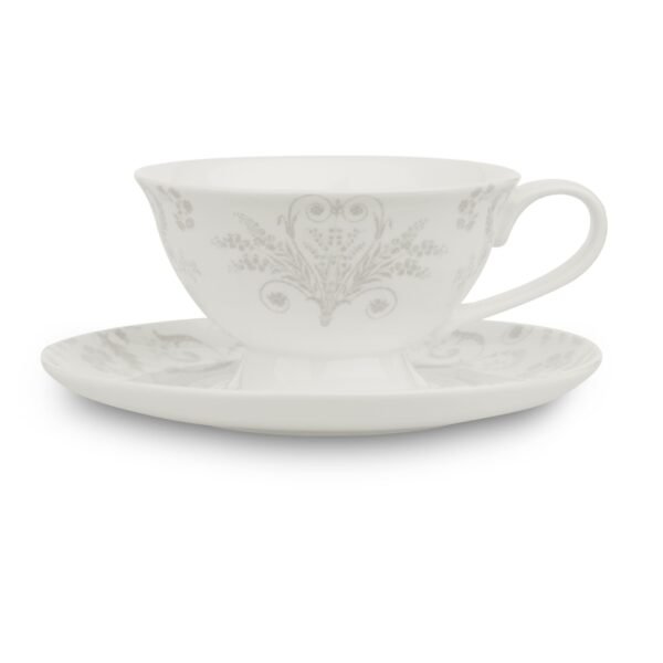 Josette Dove Grey Cup And Saucer
