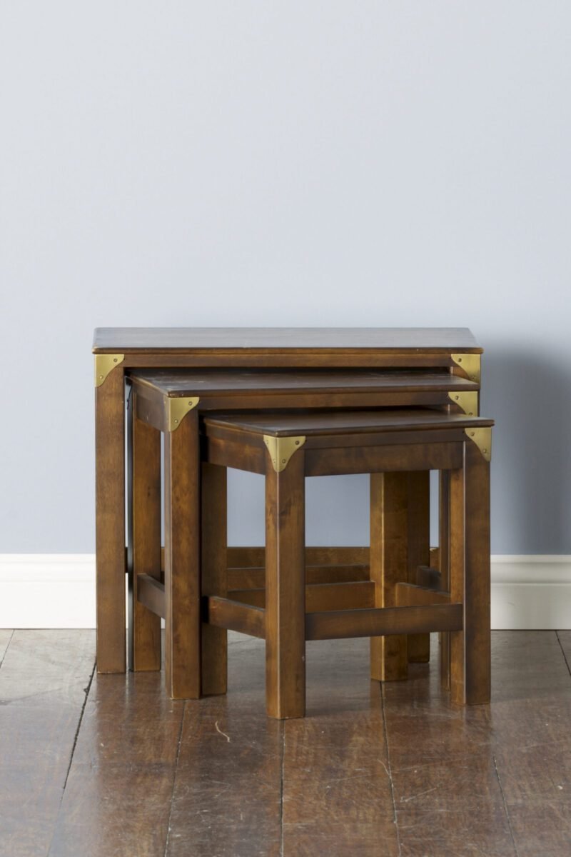 Balmoral Nest of 3 Tables Chestnut