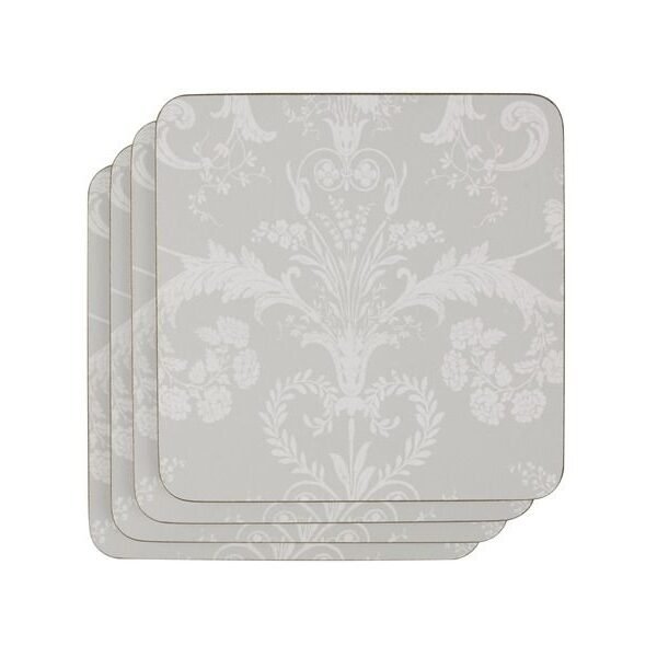 Josette Dove Grey set of 4 Coasters