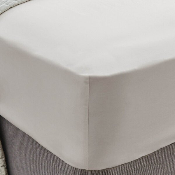 Fitted Sheet Silver 180x200x32cm