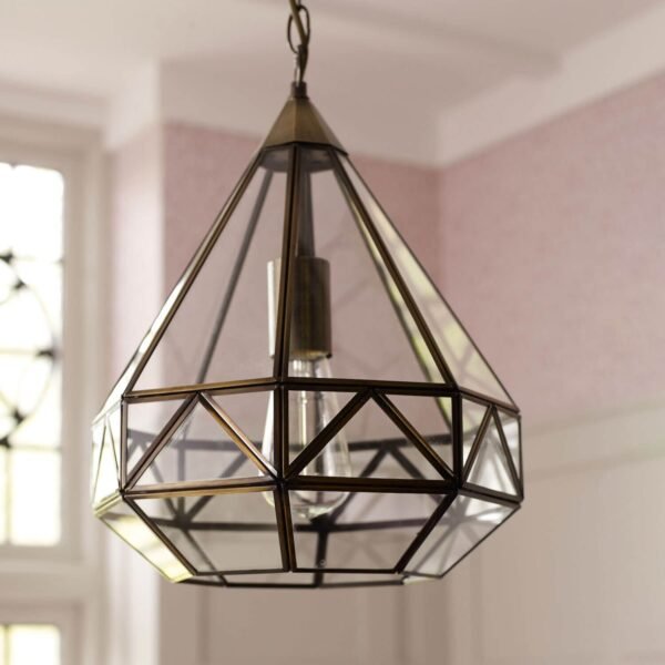 Zaria Pendant Brass