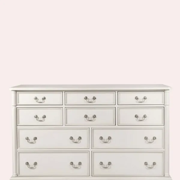 Clifton Dove Grey 10 Drawer Chest
