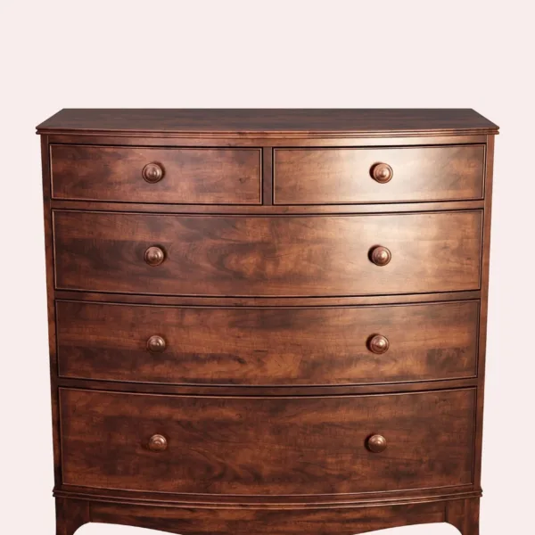 Broughton Dark Chestnut 5 Drawer Chest