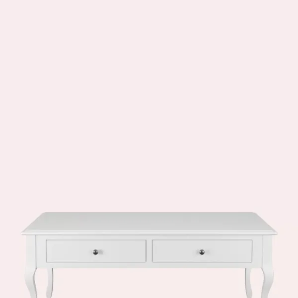 Rosalind Cotton White Coffe Table