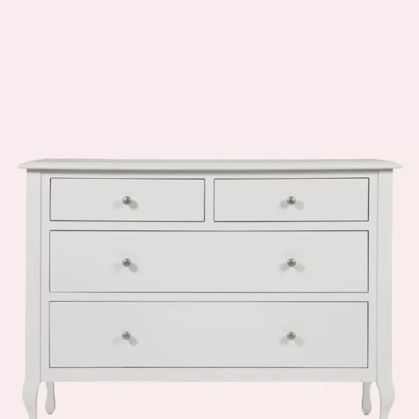 Rosalind Dove Grey 2+2Drawer Sideboard