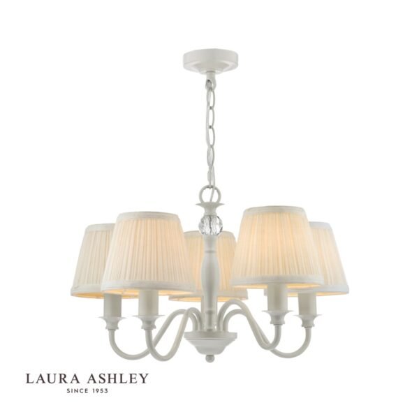 Ellis 5 Light Pendant Grey With Shades