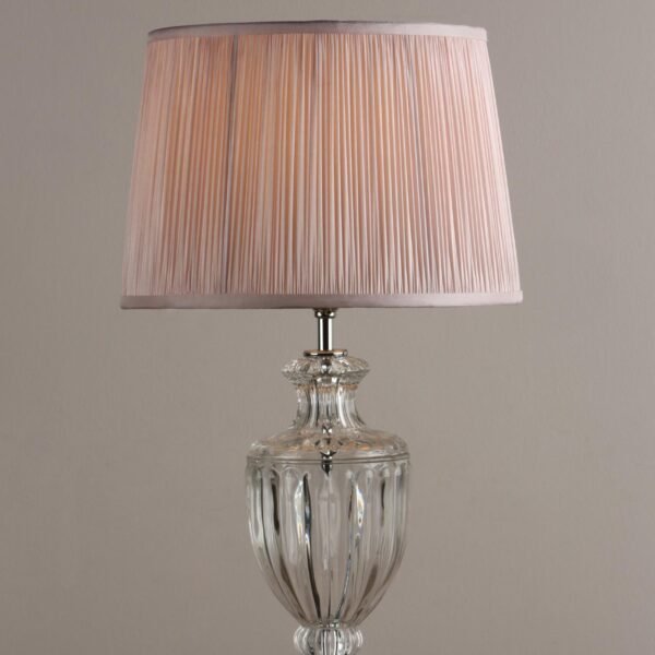Meredith Small Table Lamp Cut Glass Crystal Base