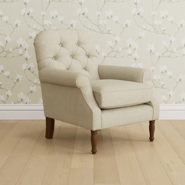 Cambridge Armchair With Buttons