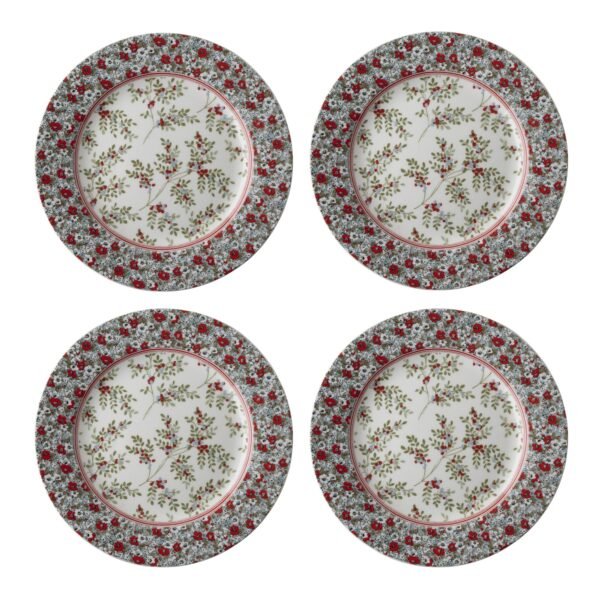 Stockbridge Set Of 4 Cake Plates 18cm