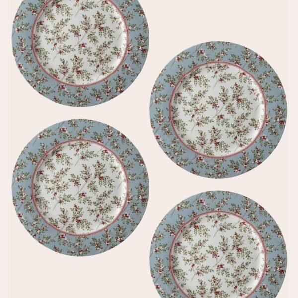Stockbridge Set Of 4 Plates  23cm