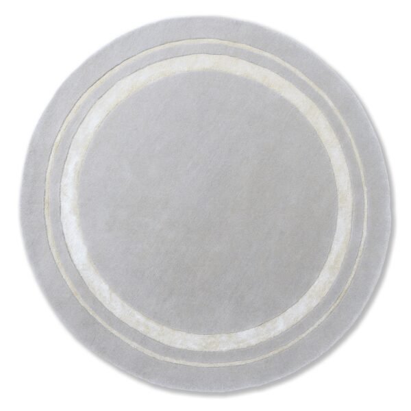 Redbrook Silver Hand Tufted Round Rug Dia:150cm