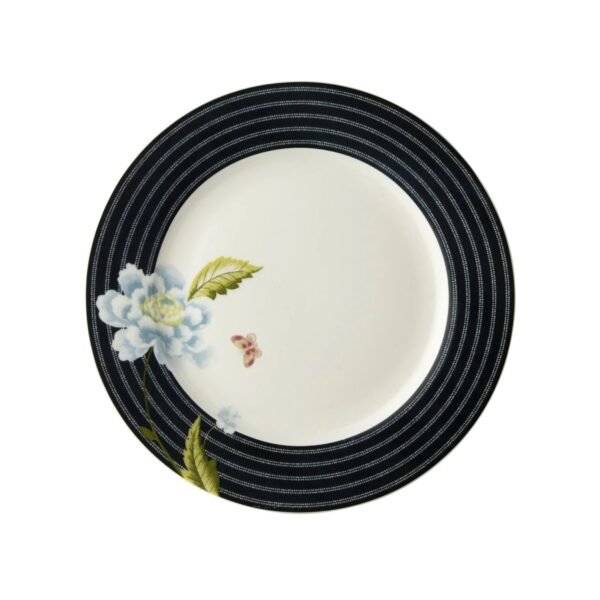 Heritage Collection Plate 20cm Midnight Candy Stripe