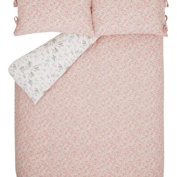 Loveston Newport Coral Pink Duvet Cover & Pillowcase 137x200cm
