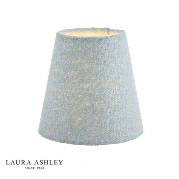 Laura Ashley Bacall Linen Empire Drum Shade Duck Egg Blue 12.5cm/5 inch
