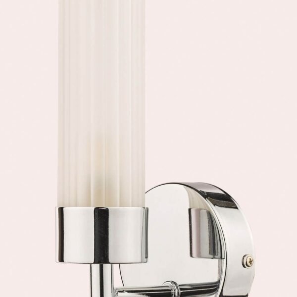Laura Ashley Howard Bathroom Wall Light Polished Chrome IP44