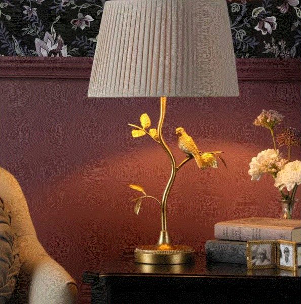 Egelton Brass Table Lamp Complete