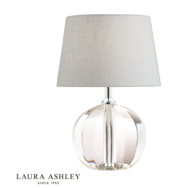 Laura Ashley Lydia Petite Table Lamp Cut Crystal Glass Base Only