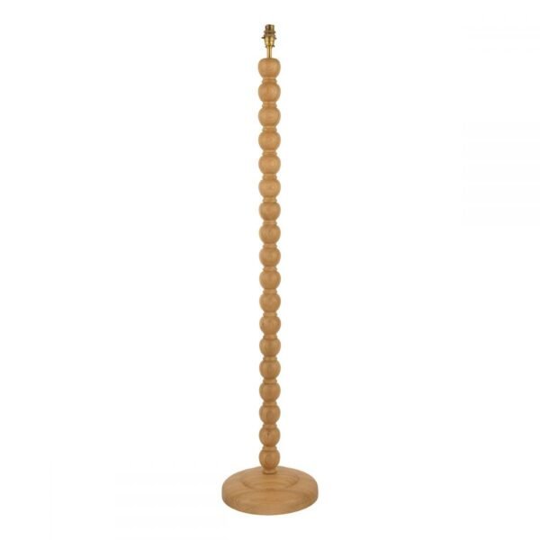 Laura Ashley Maria Floor Lamp Wood & Antique Brass Base Only