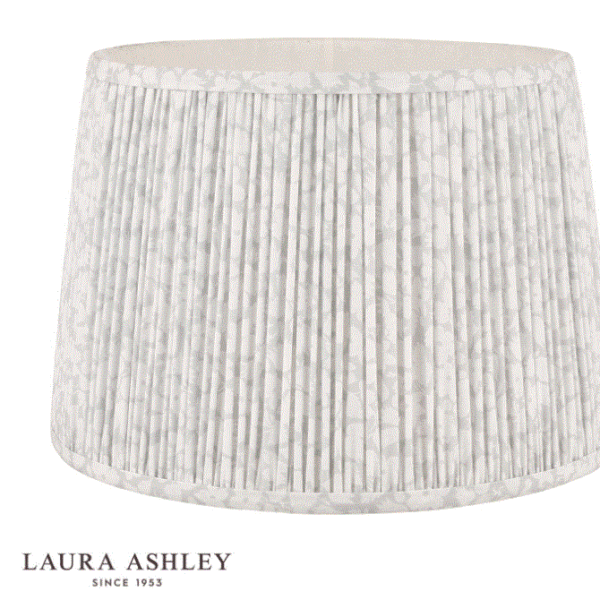 Laura Ashley Mille Fleur Shade Silver 30.5cm/12 inch