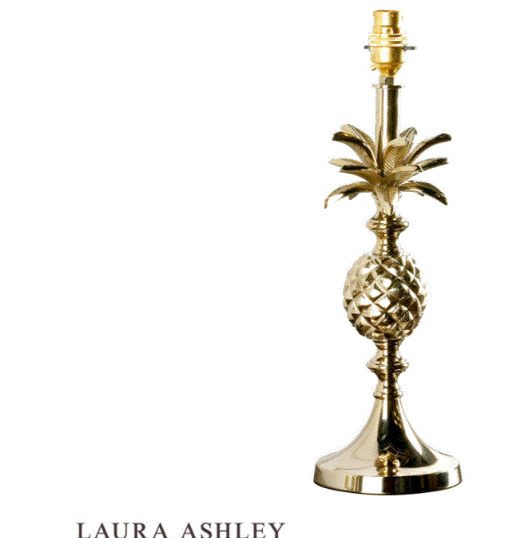 Laura Ashley Penelope Table Lamp Polished Champagne Base Only