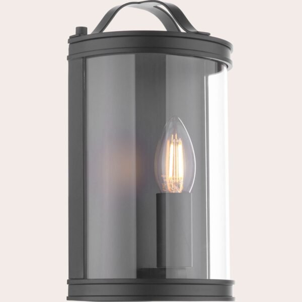 Harrington 1 Light Wall Black