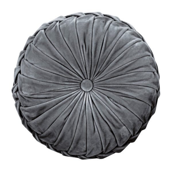 DECORATIVE PILLOW ROSANA COLOR STEEL D35CM