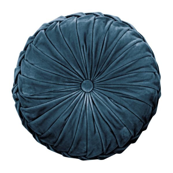 DECORATIVE PILLOW ROSANA COLOR DARK SEA BLUE L35CM