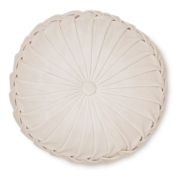 DECORATIVE PILLOW ROSANA ALMOND COLOR D35CM