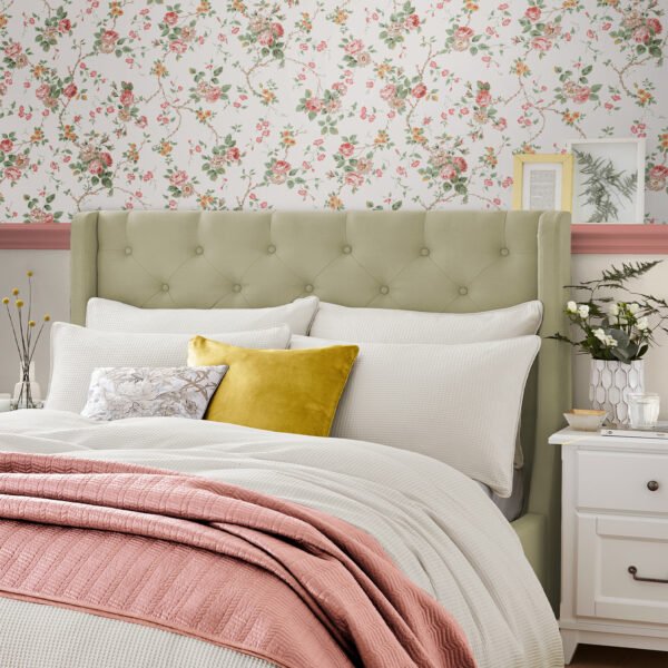 WALLPAPER MOUNTNI COLOR ANTIQUE PINK, MATTE FINISH