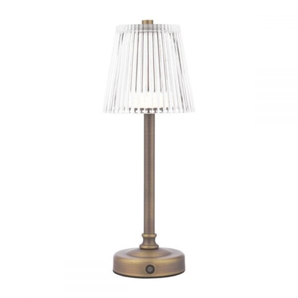 Callaghan Rechargeable Table Lamp Matte Aged Bronze