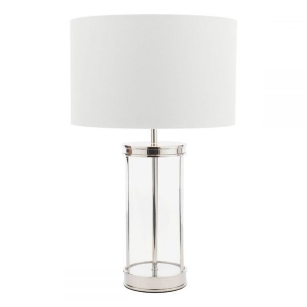 Harrington Small Nickel Table Lamp