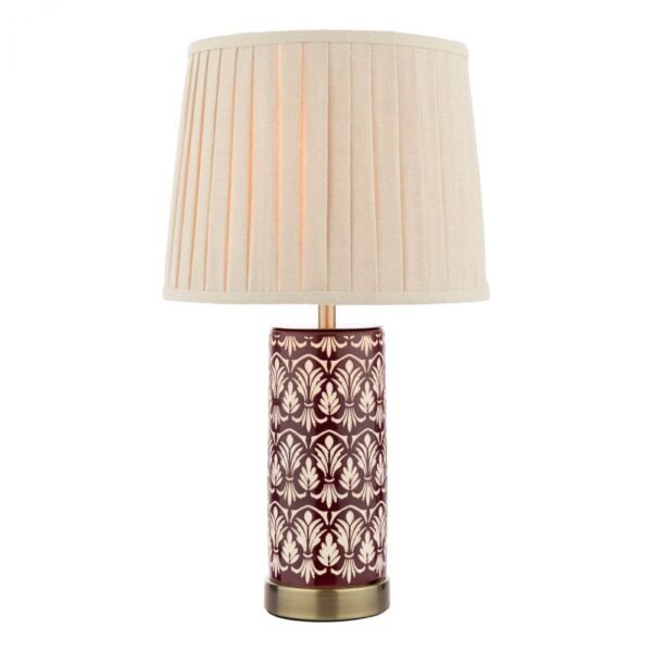 Medlock plum table lamp Laura Ashley