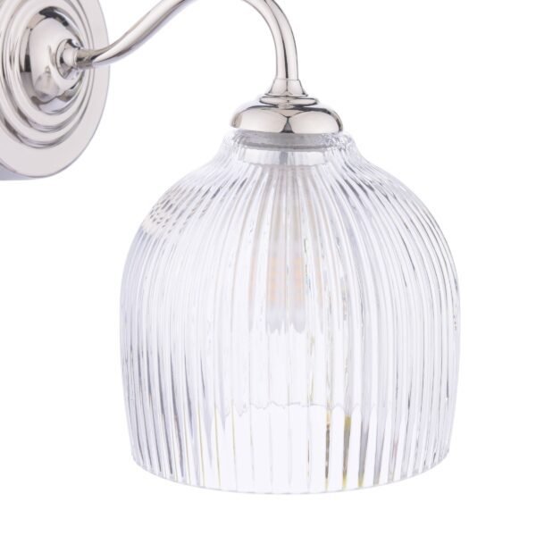 CHARISSA WALL LIGHT POLISHED CHROME IP44