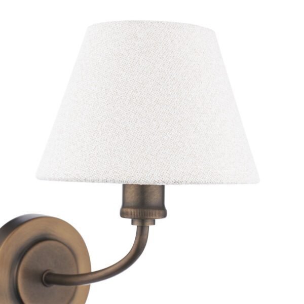 Denston antique bronze wall lamp