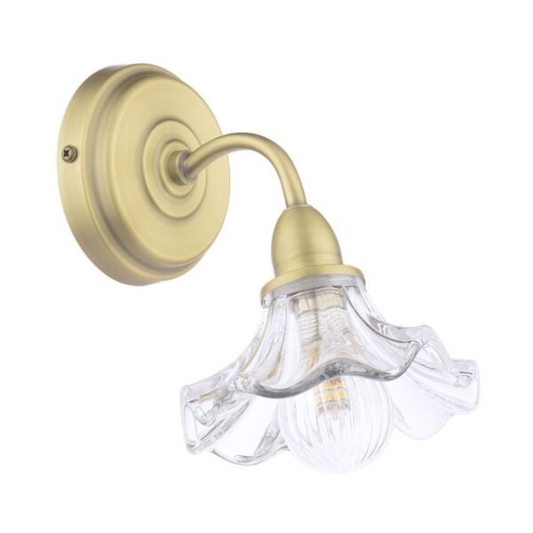 Kerswell Matte Antique Wall Light 13 cm x 19 cm