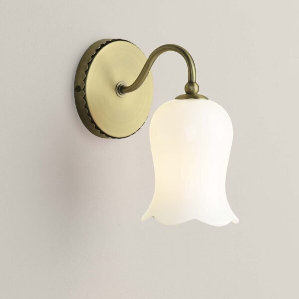 Lidsell Matte Antique Wall Light 12 cm x 21 cm