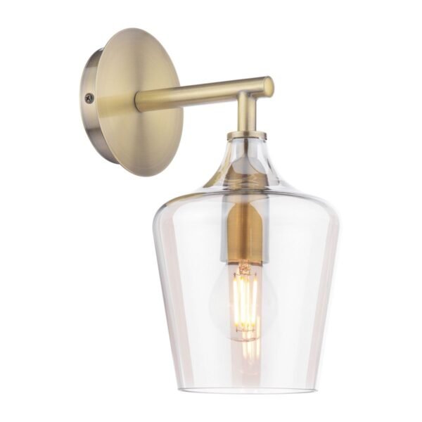 Ockley Wall Light 1 Light Aged Bronze