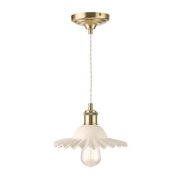 Small Ceramic Scholarship Pendant Lamp