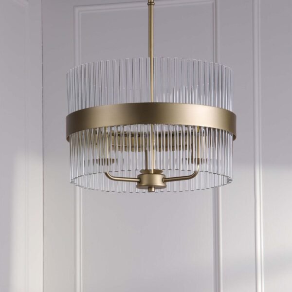 Alexa Antique Brass Matte Ceiling Lamp 40 cm x 49 cm