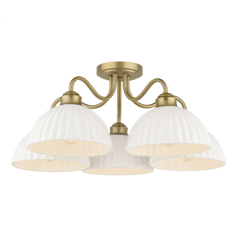 lampara-techo-durford-5-luces-laton-mate-ceramica