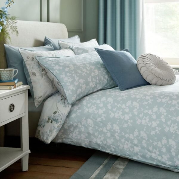 Mirabelle Pale Seaspray Bedding Set
